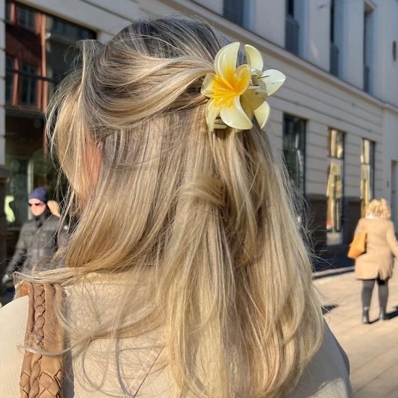 3PC Plumeria Claw Clip 🌸🫧🐚 - Picture 15 of 16